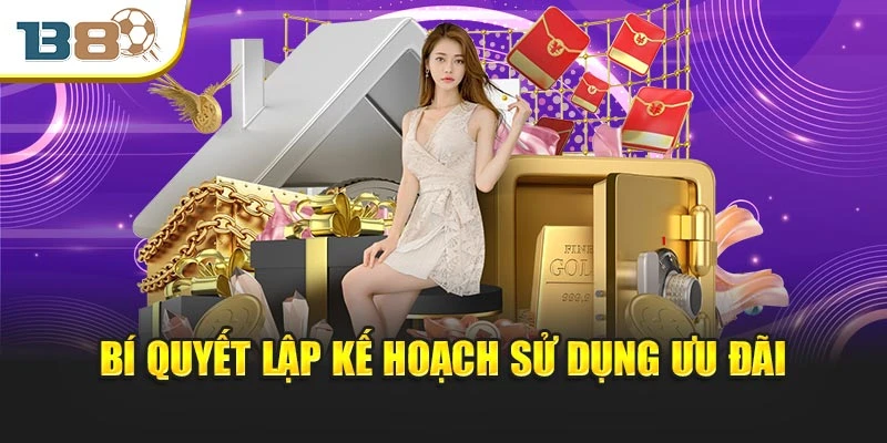 Bí quyết lập kế hoạch sử dụng ưu đãi