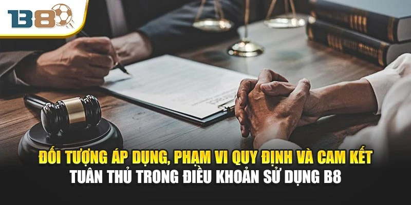 Điều khoản sử dụng 1 Đối tượng áp dụng, phạm vi quy định và cam kết tuân thủ trong điều khoản sử dụng B8